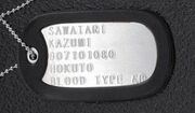 Kazumi Sawatari Dogtag