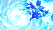 Command Twin Victory + Tactical Raising + Tactical Fire (Step 3: Geats' flying kick)