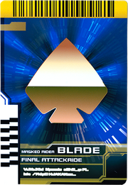 KRDCD-Final AttackRide Blade Rider Card