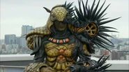 As Uniarmadillo Yummy in Kamen Rider OOO (2011)