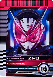 KRDCD-KamenRide Zi-O Rider Card