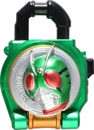 Skyrider Lockseed (locked & closed)
