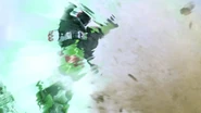 Ninja Strike (Lower half) (Step 2: Kick)