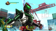 Kamen Rider Kiva Bassha Form in Battride War Genesis