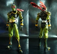 Detailed fan-made figurine of Kamen Rider Gaia