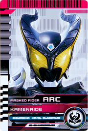 KRDCD-KamenRide Arc Rider Card