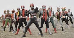 11 Kamen Riders (1-Black)