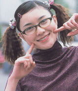 As Nanako Shimada in Kamen Rider Ryuki (2002)