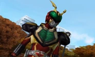 Kamen Rider Wild Chalice in Super Climax Heroes