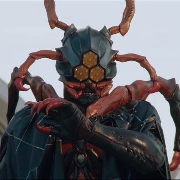 Space Man Spider Kamen Rider Wiki Fandom