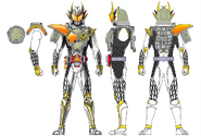 Kamen Rider Zangetsu Shin Melon Energy Arms Concept art