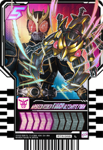 F　phase:04 LP completed ride chemy Kamen Rider Decade complete form Gotchard Ride Chemy Card