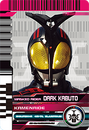 KRDCD-KamenRide Dark Kabuto Rider Card