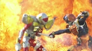 Gaim defeats Baron
