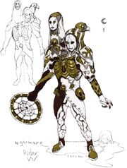 Nightmare Dopant concept art