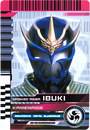 KRDCD-KamenRide Ibuki Rider Card