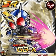 G3-X as seen in Kamen Rider Riderbout