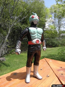 Figurine Popy Japon 1975 Kamen Rider Stronger – Soft Vinyl 13cm (Sofubi)