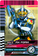 KRDCD-FormRide Den-O Ax Form Rider Card