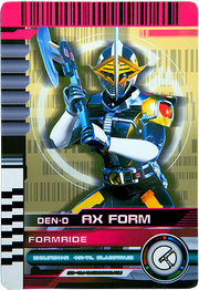 KRDCD-FormRide Den-O Ax Form Rider Card