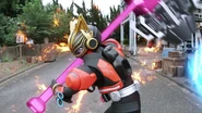 Boost Hammer Grand Victory (Step 10: Preparing to swing again)