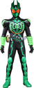 Kamen Rider OOO (Gatakiriba Combo) / Don Dogoier (Alien)