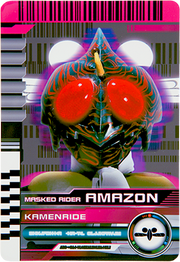 KRDCD-KamenRide Amazon Rider Card