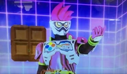 Ex-Aid Action Gamer Level 2 influenced by the Abetting Energy Item