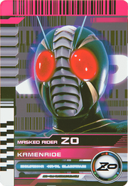 KRDCD-KamenRide ZO Rider Card