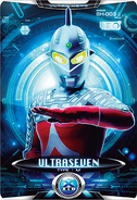 Ultraman X Ultraseven Card