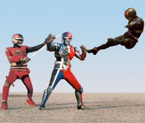 テツ Kamen Rider vs. Metal Hero: Super Hero Taisen feat. Super