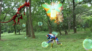 Sky Flamer (Dragon Hedgehog Peter) (Step 6: Launches the fairy)