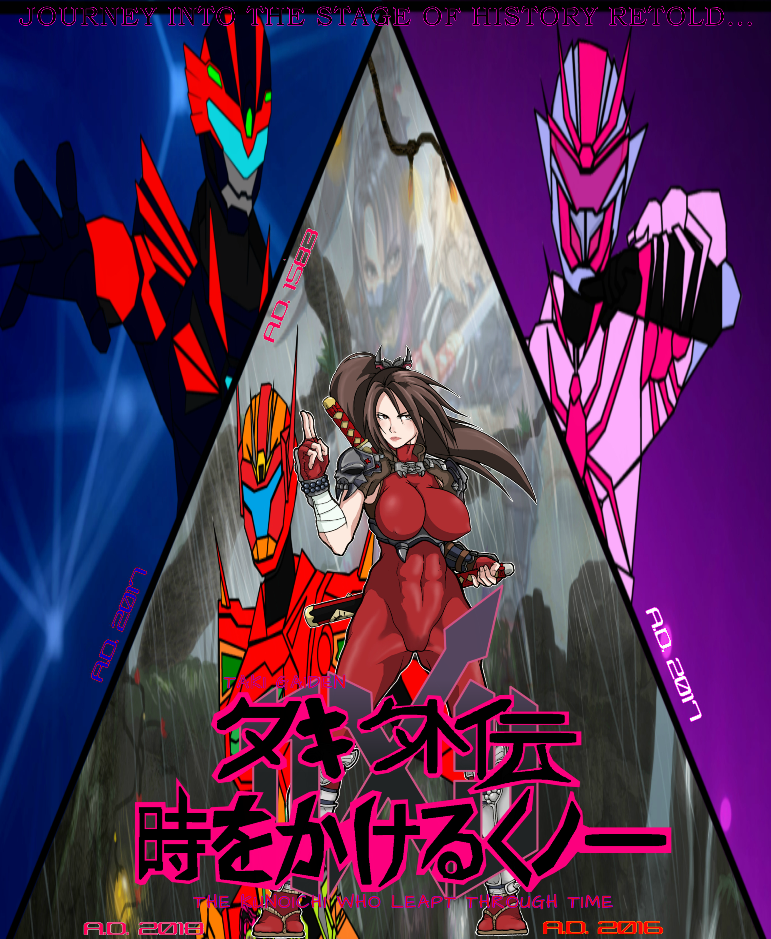 Taki Gaiden: The Kunoichi Who Leapt Through Time | Kamen