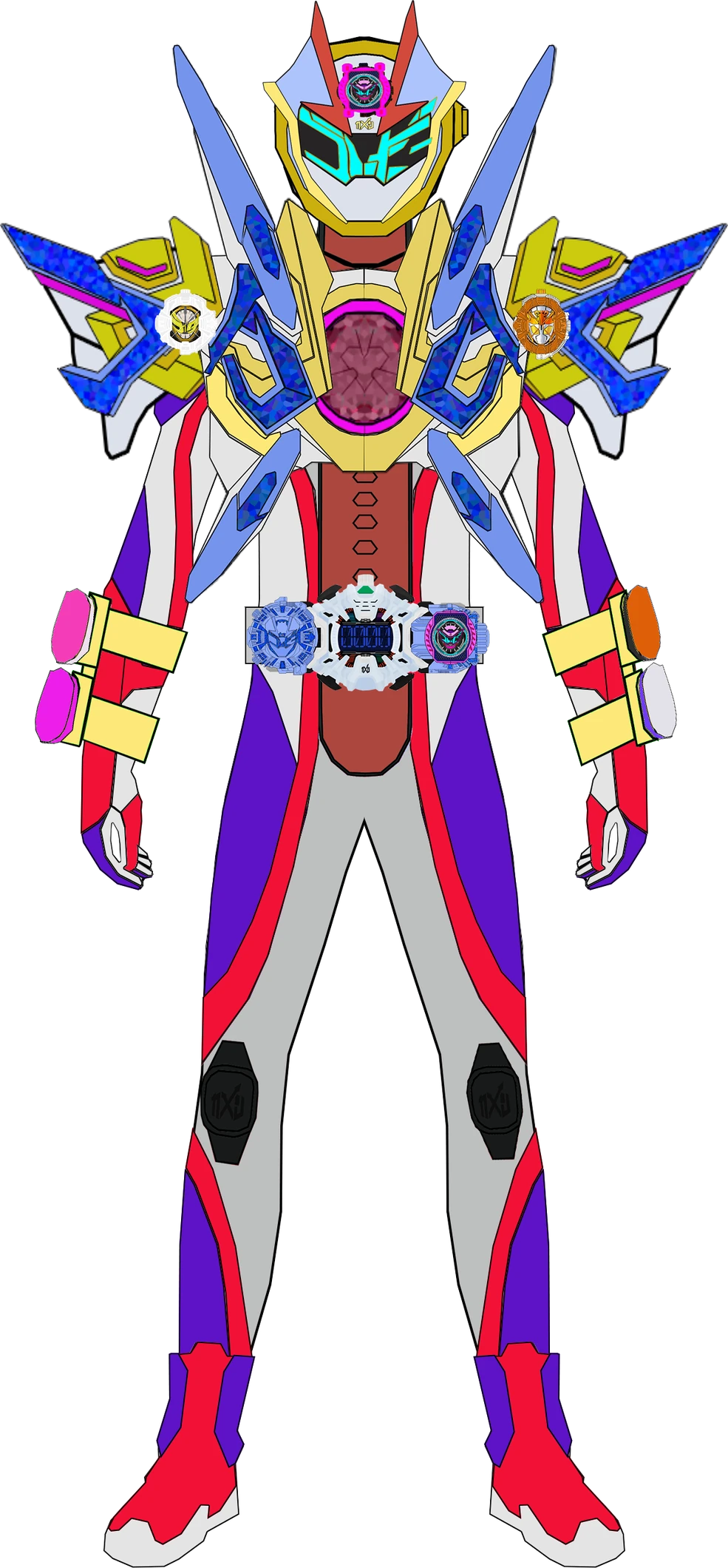 バスターソード User blog:WanderingAsura/ZX Saber/Buster | MMKB | Fandom