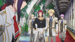 towel handkerchief Kamigami no Asobi Ludere Deorum anime Balder Hringhorni