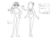 Maron Gymnastic outfit character sheet