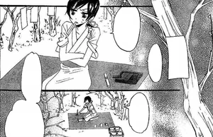 Nanami entrenando para incrementar su poder espiritual.