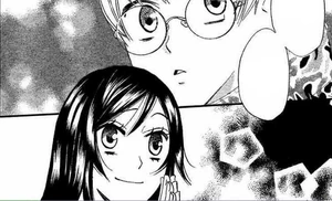 Nanami diciendo a Kotarou que por favor conozca a Himemiko.