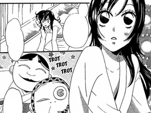 Nanami despertando para comenzar un nuevo día en el Templo.