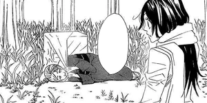 Una anciana le pide ayuda a Nanami para llegar a casa.