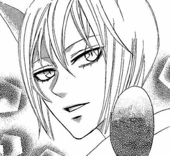 Tomoe diciendo "Buenos días" a Nanami con la mejor de sus sonrisas.