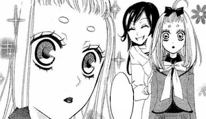 Himemiko adquiere apariencia humana gracias a Nanami y Tomoe.