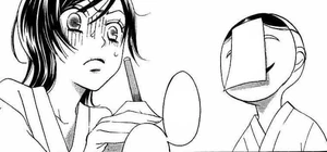 Nanami después de haber inutilizado uno de los tres talismanes.