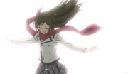 Nanami making the tree blooming