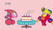 Screenshot Showing Turbomin Blowing Out The Candles Before Chakkamin