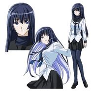 Diseño de Shizuku en el anime