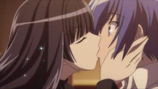 Oeeeh there first kiss ^-^ ❤.❤ | Maid sama, Anime, Bishie