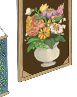Flower painting