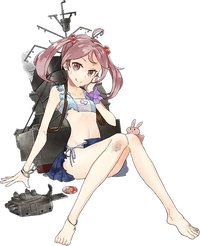 Sazanami damaged summer