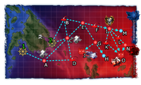Map during the second HP phase at node O